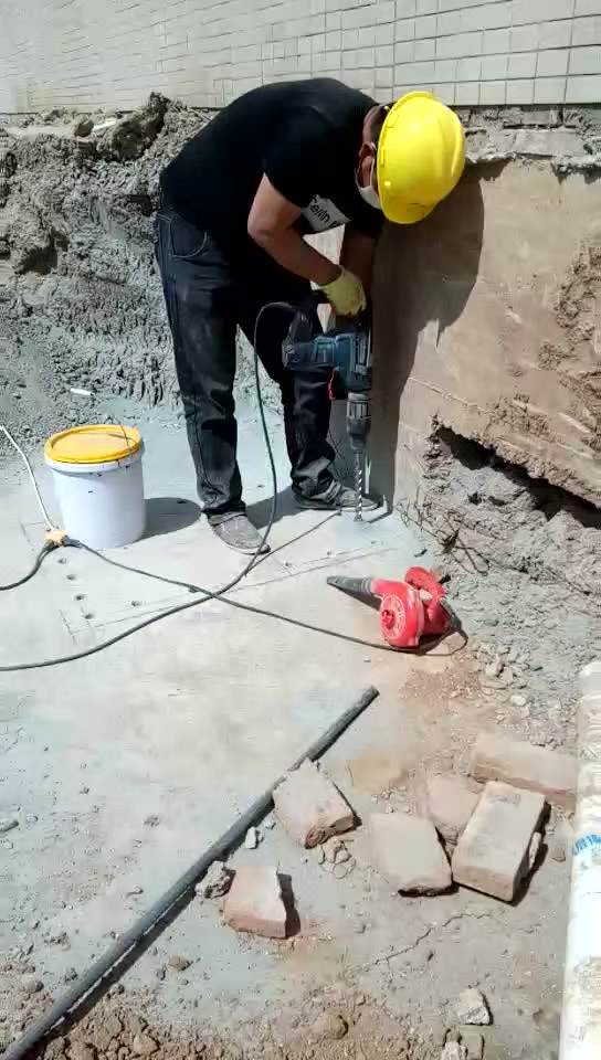 南通新旧混凝土植筋连接加固